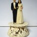 Vintage Coast Novelty Wedding Cake Topper