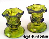 Glass Taper Candle Holder