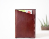 Leather Wallet, Card Holder nr.5 in Brown