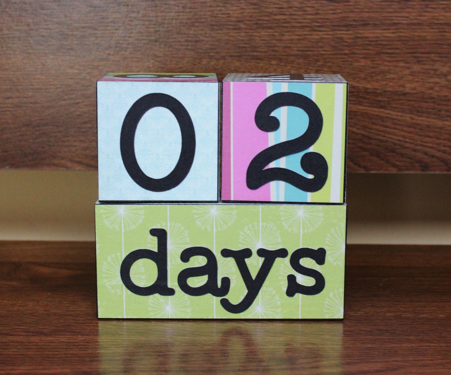 Childrens age blocks custom wood blocks photography prop birthday decor nursery decor