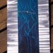 green blue metalic and silver abstract modern wall art metal ground metal steel clock stainless steel