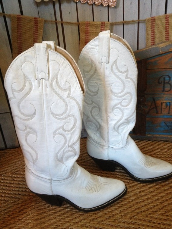 cheap white western boots