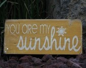 Reclaimed, painted and distressed wood sign - Rustic, Children, Playroom, Nursery, Home Decor, Wall Art, Typography