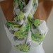 Rose Chiffon Shawl Scarf-