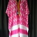 Cool, Crisp cotton Ikat pattern kaftan