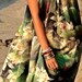 Gorgeous Silk Lotus Flower Drawstring Full Length Dress.