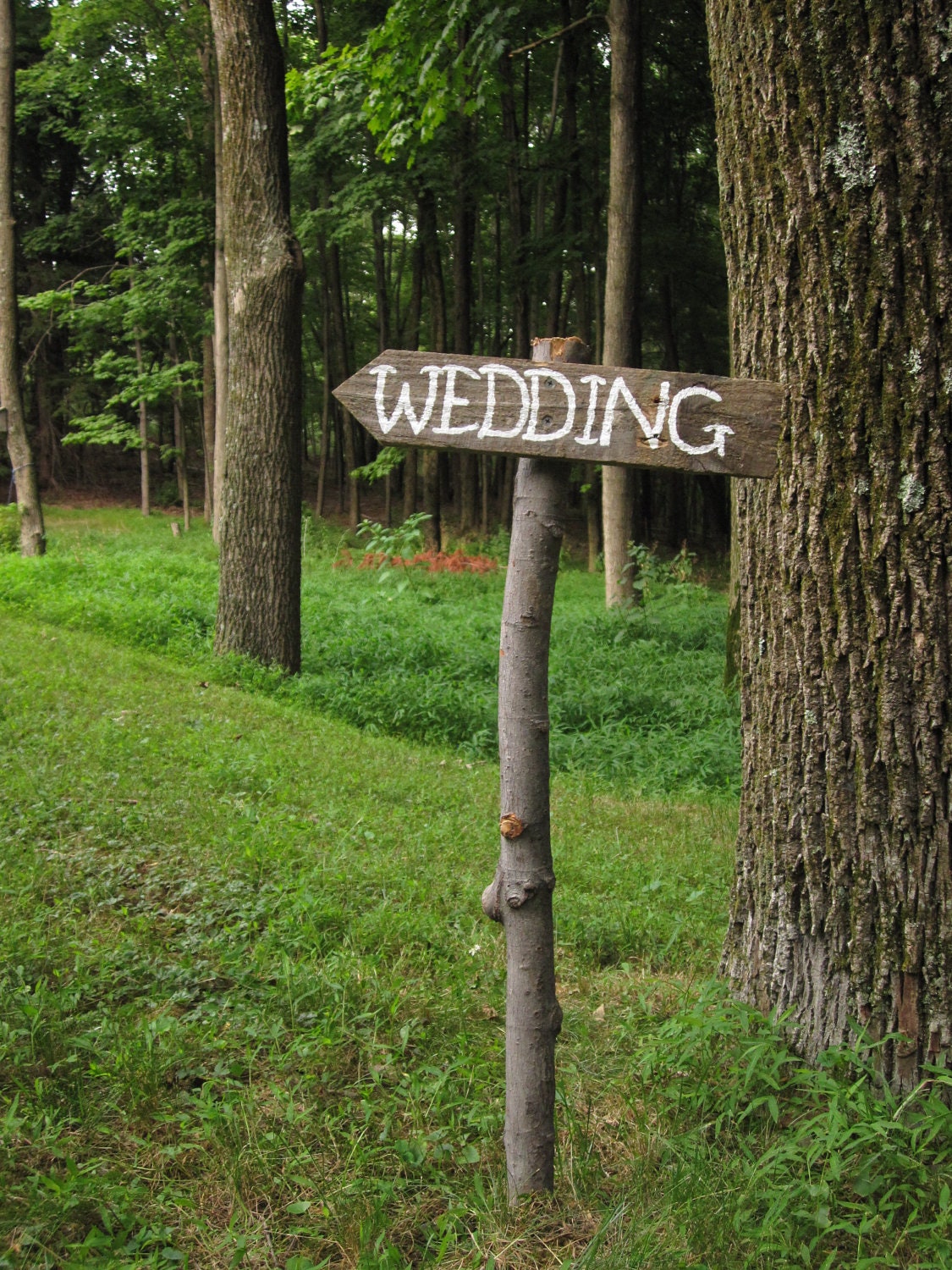 Rustic Wedding Sign, Directional Arrow, Reclaimed Wood