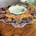 Autumn Iris Table Topper/Mat