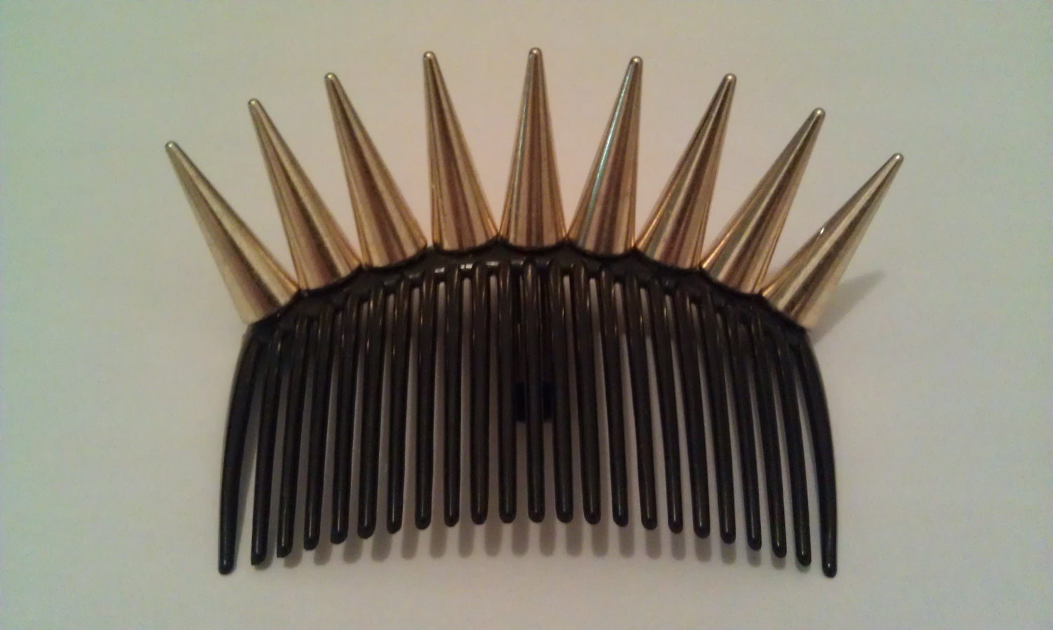Amazing Silver Gold Hair Comb