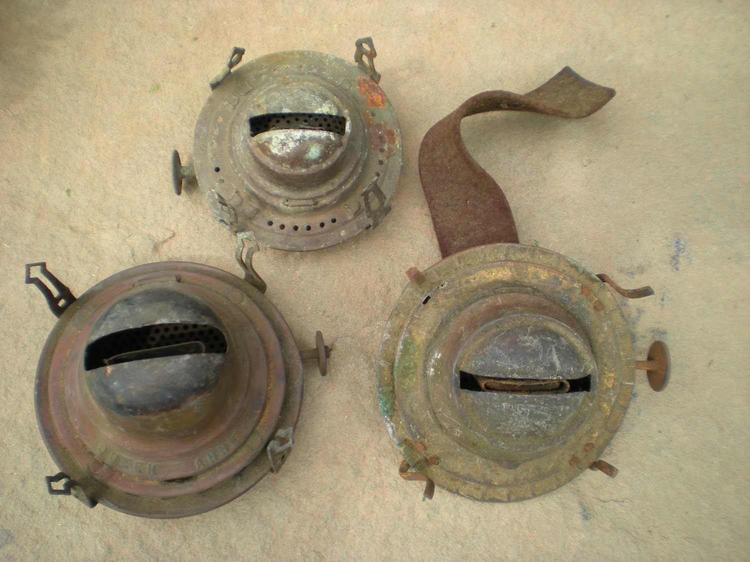 Items similar to vintage hurricane lamp parts set 4 on Etsy