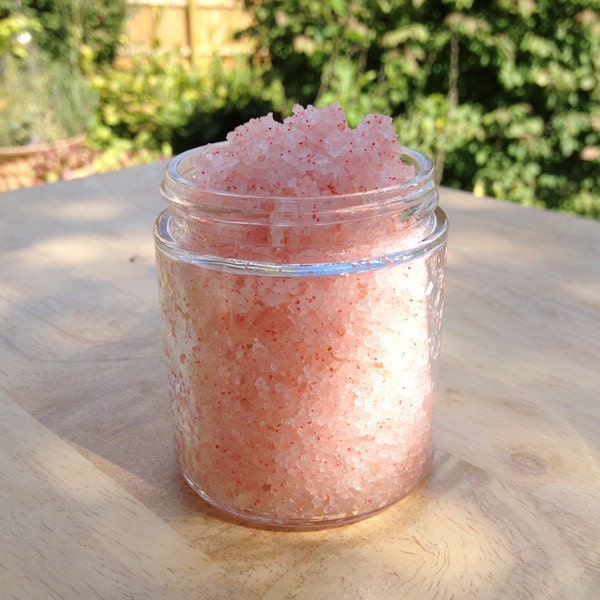 Dead Sea Salt Scrub - Red Delicious Apple with Jojoba