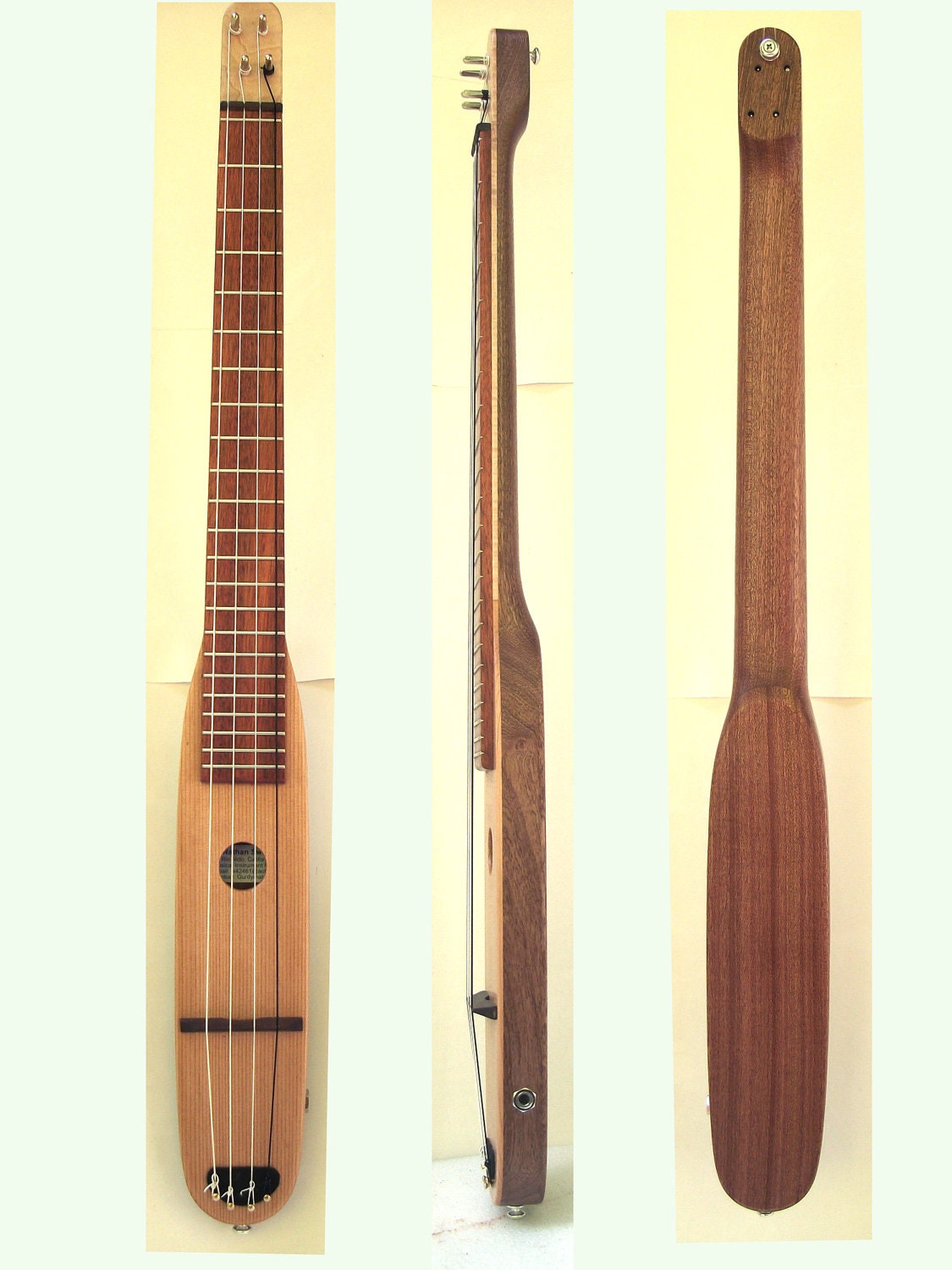 Custom Order Travel Bass Ukulele