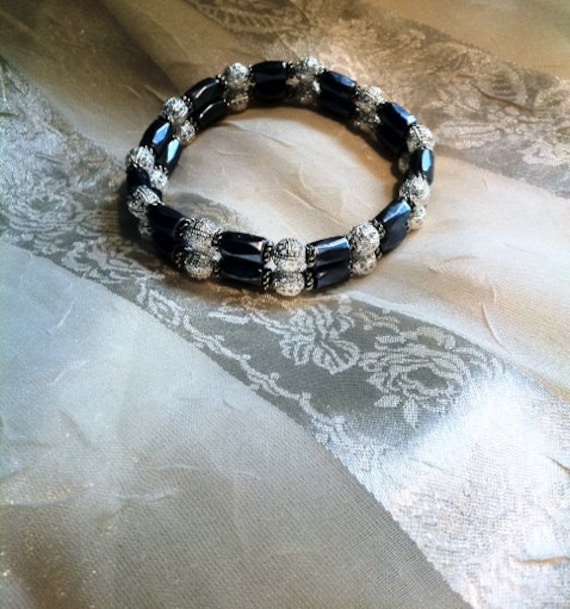 Stacking Magnetic Hematite Bracelets