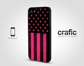 iPhone 5 Case - Pink American Flag