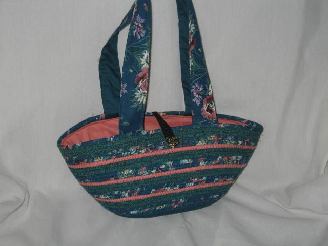 Teal Peachy purse great for a day out