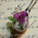 Fairy Garden Spoons, Silver Spoon Necklace with Tiny Flower Garden, Fantasy Fun