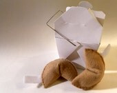 Hand-made Fortune Cookie Catnip Filled Cat Toy