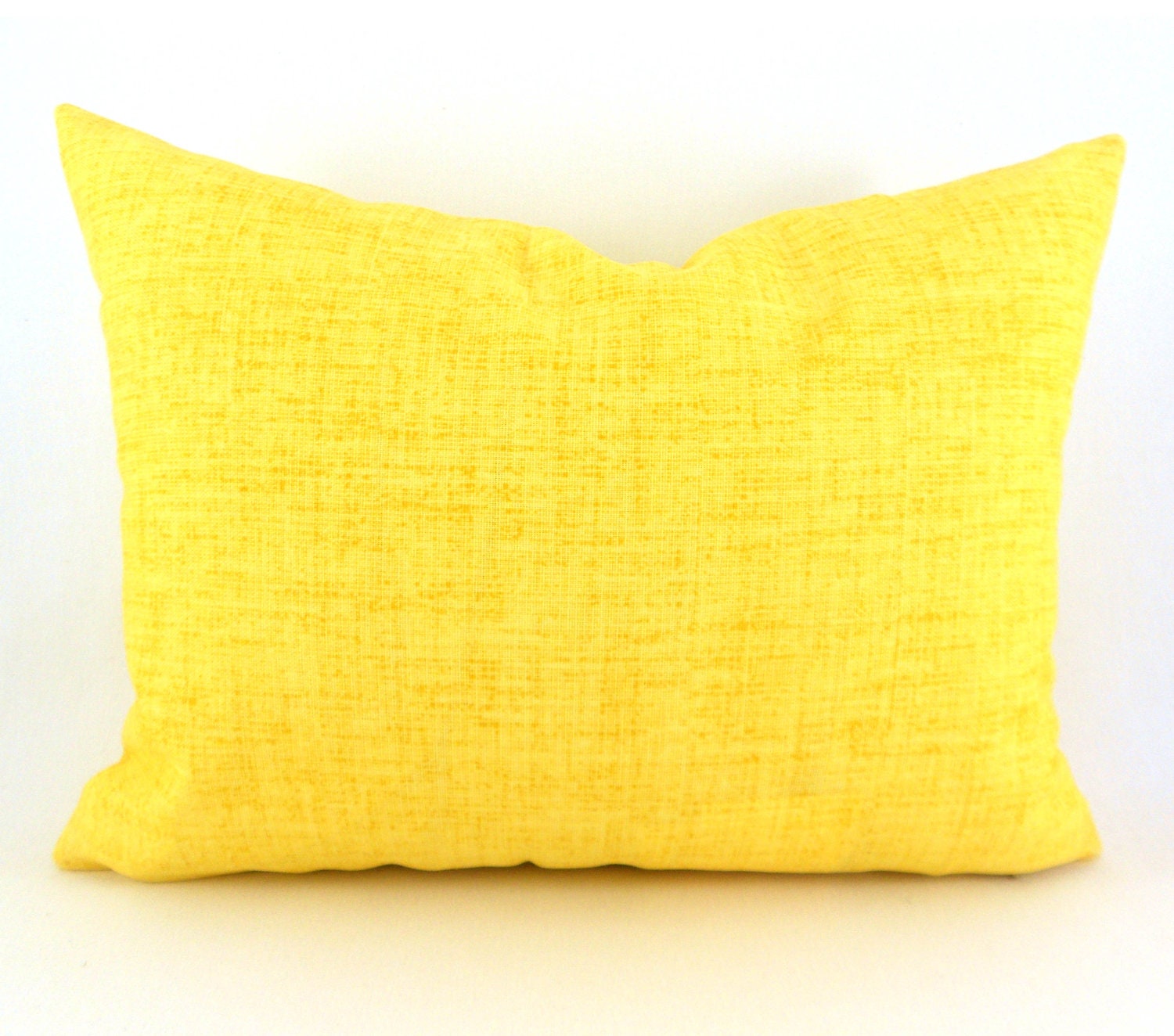 Baja Yellow Indoor Outdoor Lumbar Pillow by MyPillowStudio on Etsy