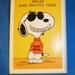 Hallmark Plaque of Snoopy with Braces saying Braces make Beautiful Faces Wall Hanging