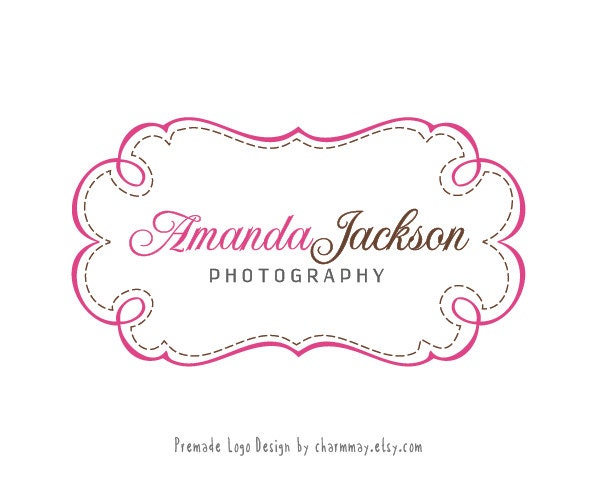 Professional Custom Business Logo Design - Premade Logo Design - Premade Photography Logo and Watermark - Event and Wedding Planner Logo