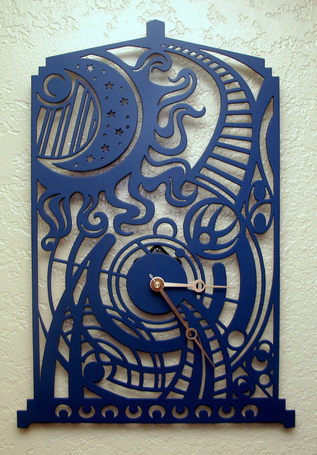 Dr Who Tardis Clock