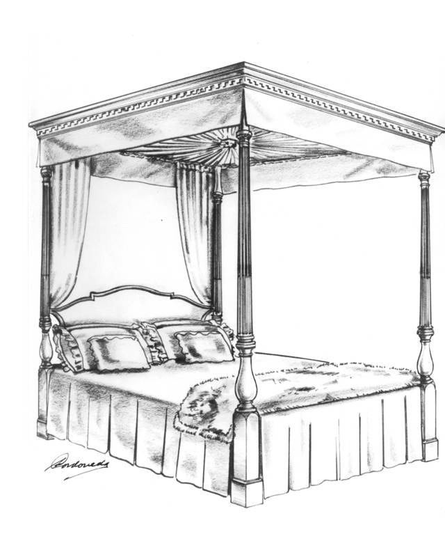 Four Poster Beds with Canopy