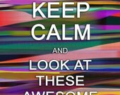 Keep Calm Art Print