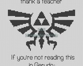 zelda pattern If you're not reading this in Gerudo, thank Link.