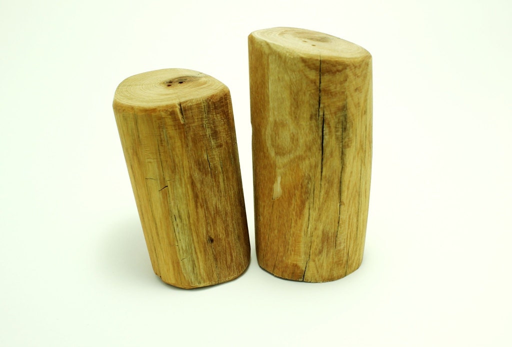 Adirondack Salt and Pepper shakers - Reclaim Wood Handmade