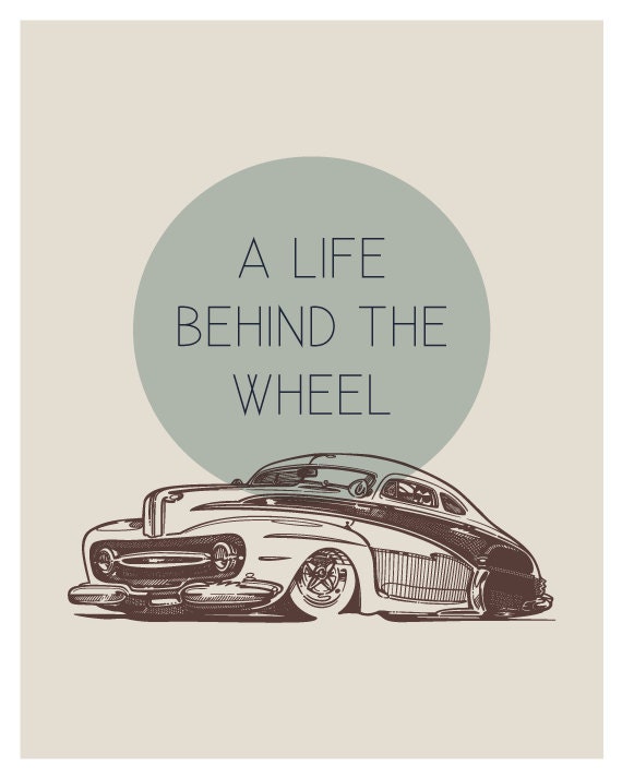 Car Print - Life Inspired