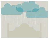 Rain, Clouds and Dream Print