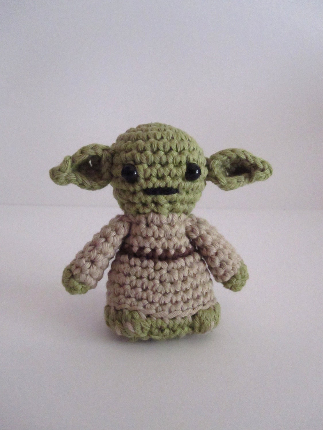 Yoda inspired amigurumi - HimawariLand