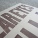 Friday Night Lights inspired letterpress print