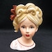 Inarco E3662 Lady Head Vase with Side Pony Tail