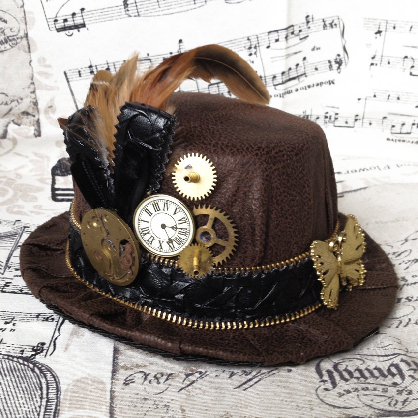 Hat Mignon - Steampunk Art Nouveau - RosiesHouseOfSteam