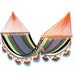 Multicolour Hammock with Orange holder