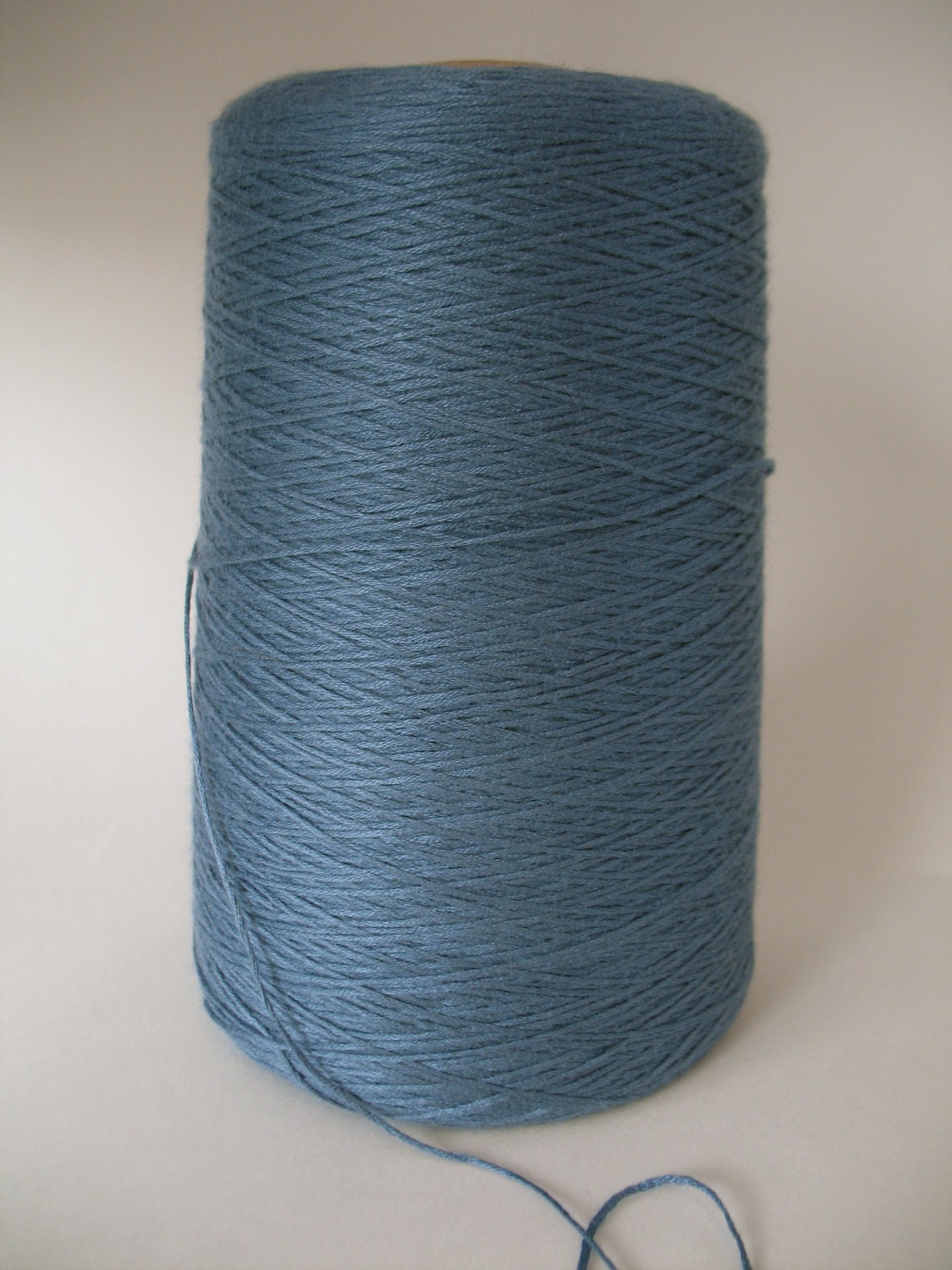 1 cone (1 1/4 lb.) of Silk City Fibers "7GG" in Smokey Blue