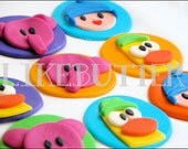 Pocoyo Inspired Fondant Cupcake Toppers Il_170x135