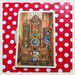 Vintage pop-up postcard strasbourg