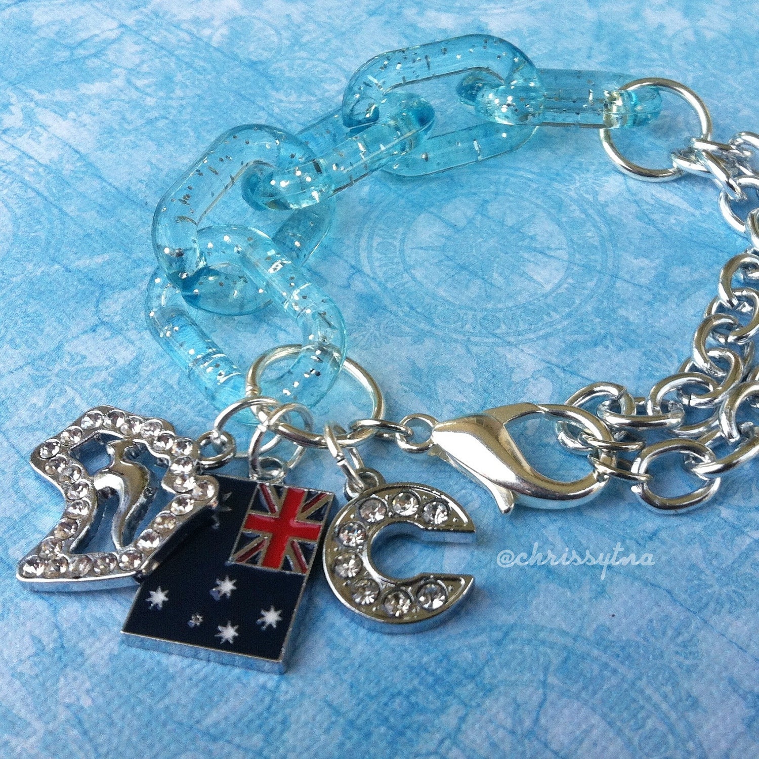 SALE - Cody Simpson inspired charm bracelet // Gold Coast's Finest