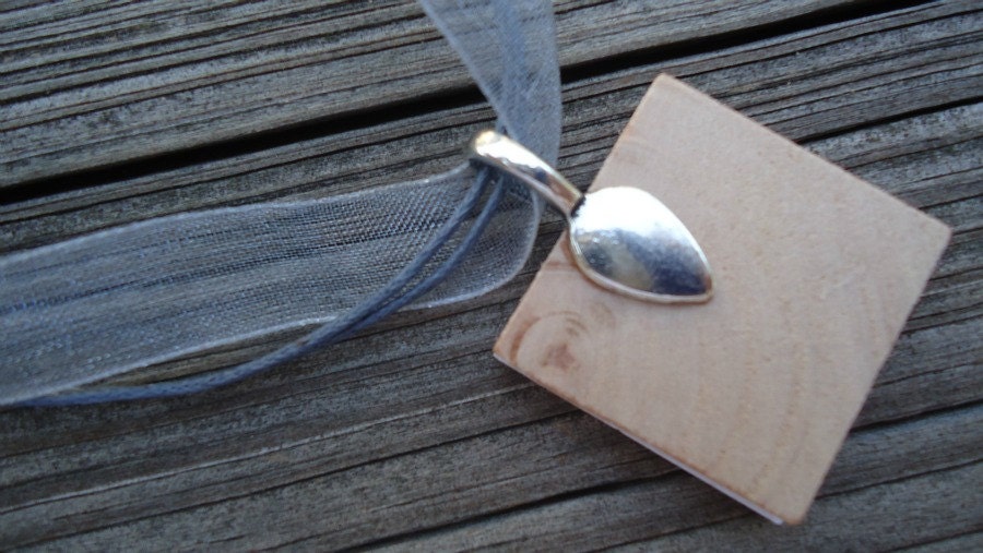 Pink with Tan Dots Pendant Necklace