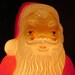 Empire Plastics Blow Mold - Santa Claus with Black Bag (1968)