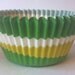 Green John Deere tractor hat cap cupcake picks cake toppers, for a country boy or wedding, western birthday party for hard-working farmers