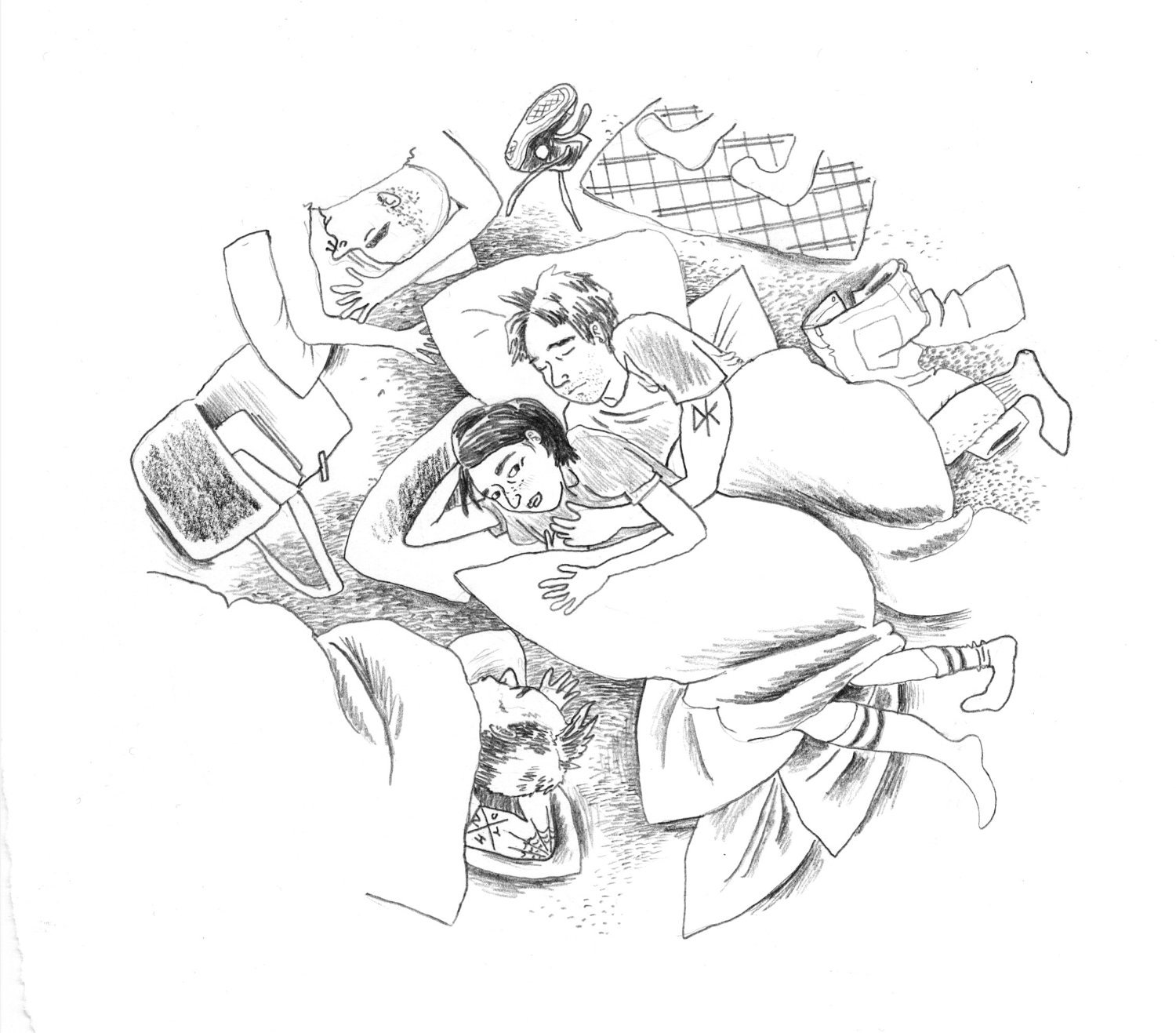 Illustration from "Dear Diary" by Lesley Arfin (mature)