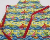 Boys Reversible Apron Christmas Toddler Childs