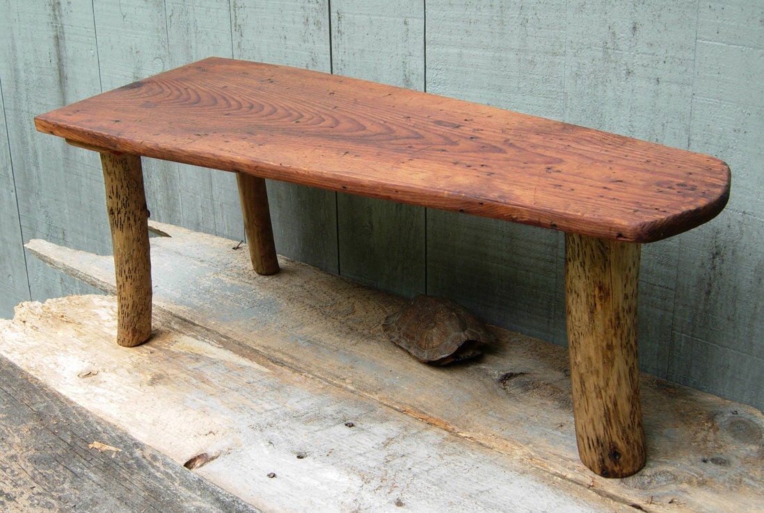 Unique Handcrafted Reclaimed Wooden Table - Driftwood  and Found Wood - Spring Sale