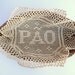 Cloth Crochet for Bread Serving Basket in Natural Beige Doily - RESERVED