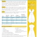 Tiramisu Knit Dress from Cake Patterns- Multi-Size 30"-50" high bust, 25"-50" waist
