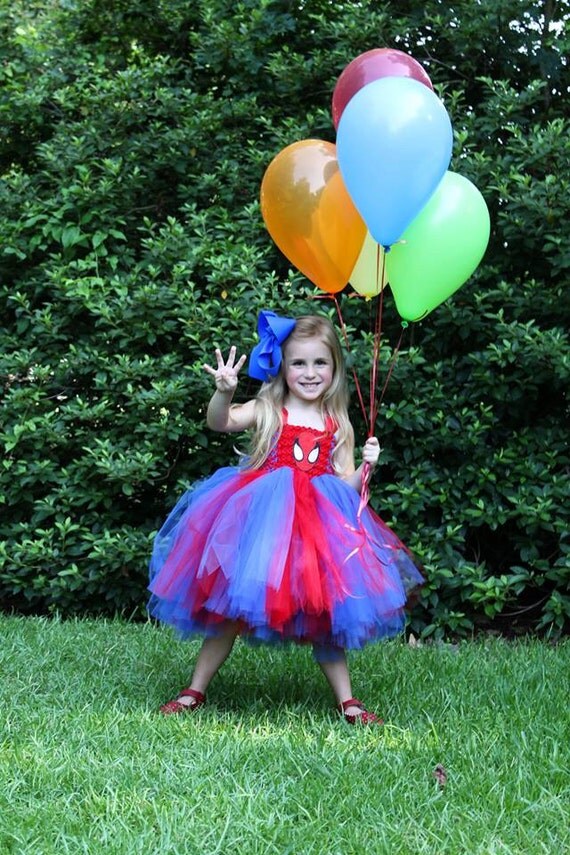 Girl Spiderman Costume....Spiderman Tutu by TutullyCuteDesigns