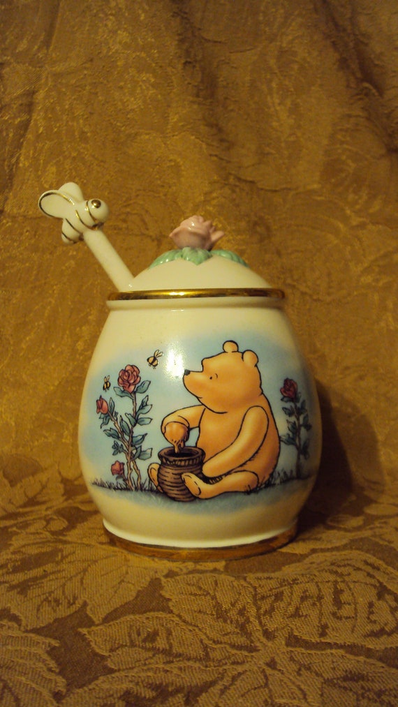 winnie the pooh plush honey pot